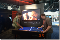 UHD Panel with integrated multi-touch for gaming